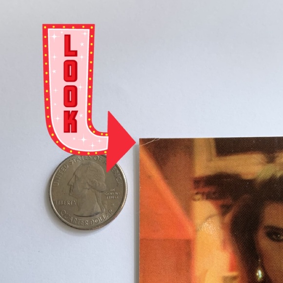 Nan Goldin x Supreme Kim Rhinestone Sticker SS18 - Picture 5 of 6